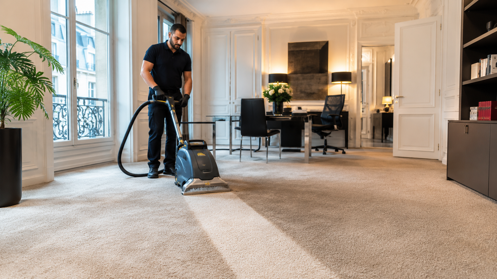 Nettoyage de moquette professionnel Val-d'Oise